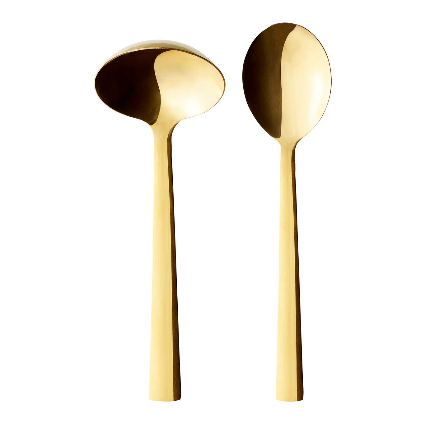 Raw Sauce Ladle & Serving Spoon, Gold