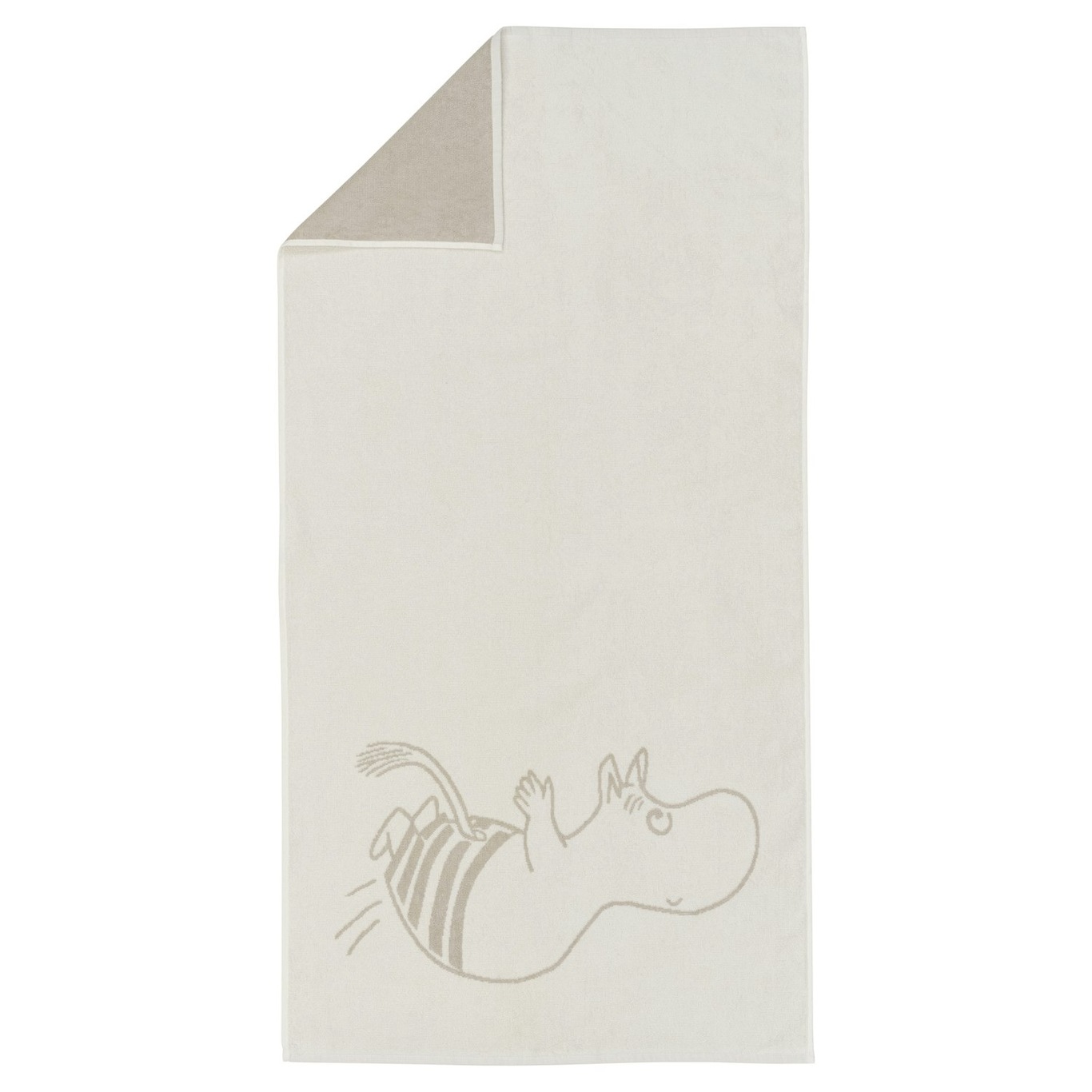 Moomin Kylpypyyhe 70x140 cm, Muumipeikkotroll Valkoinen