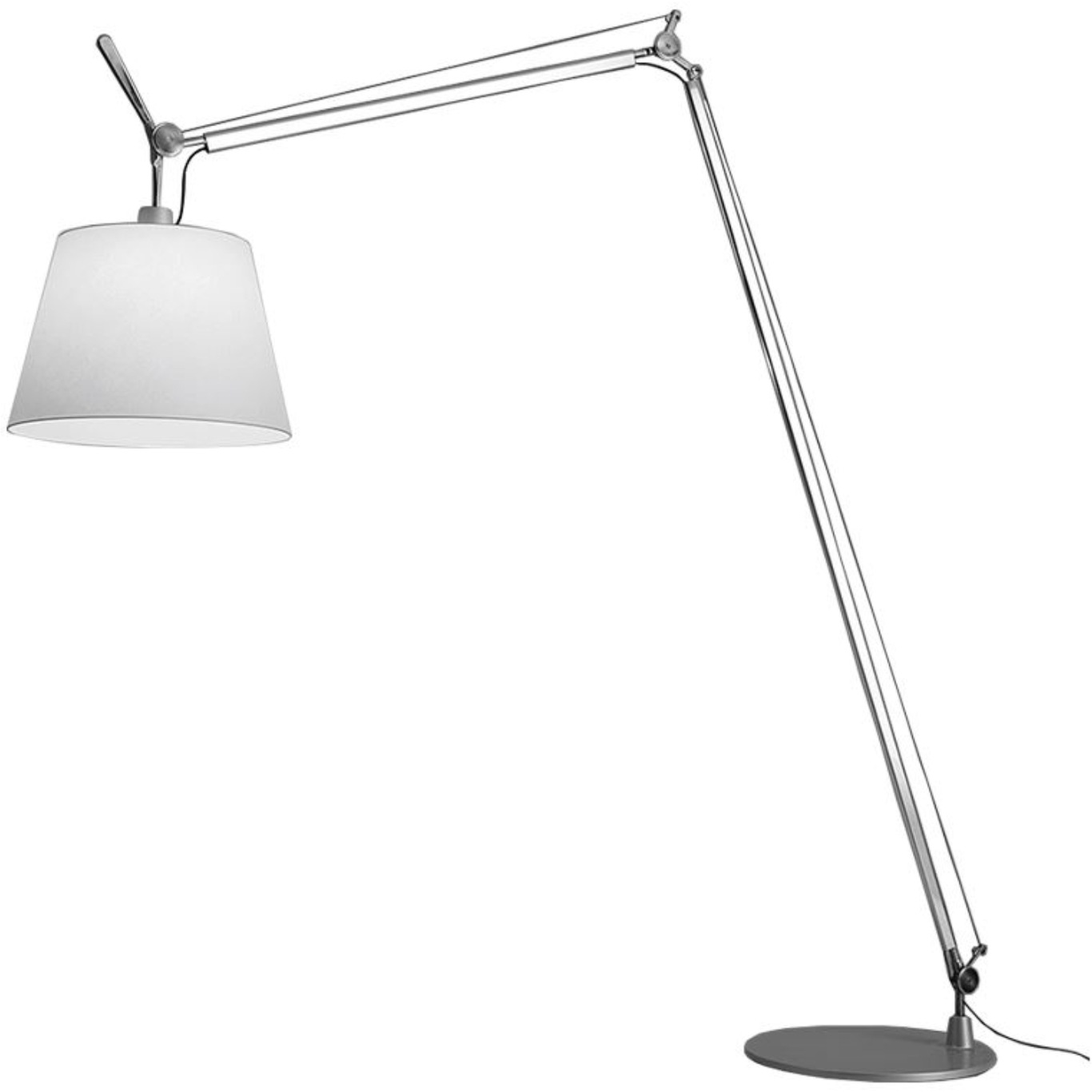 Tolomeo Maxi Floor Lamp, Aluminum