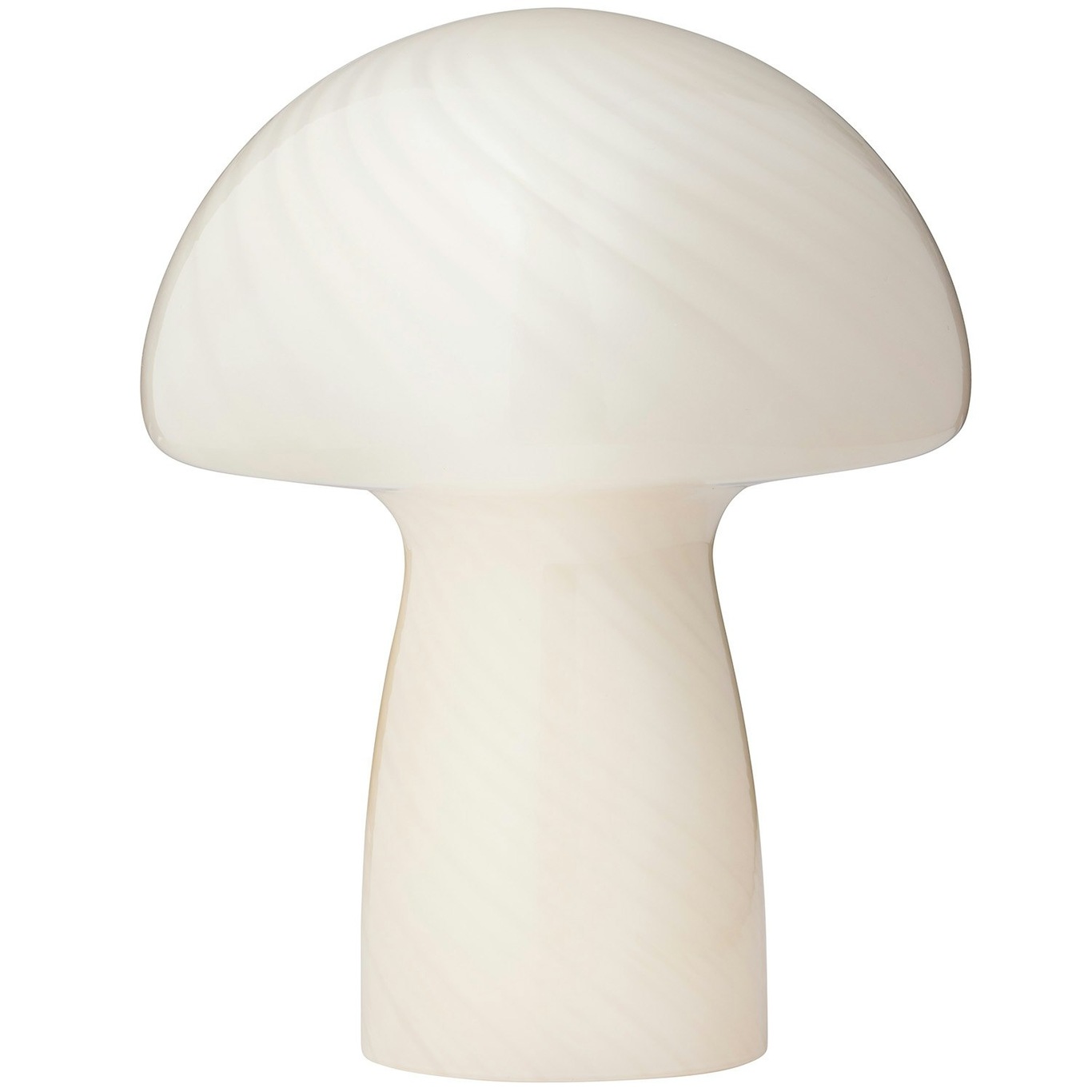 Mushroom Pöytävalaisin 23 cm, Keltainen