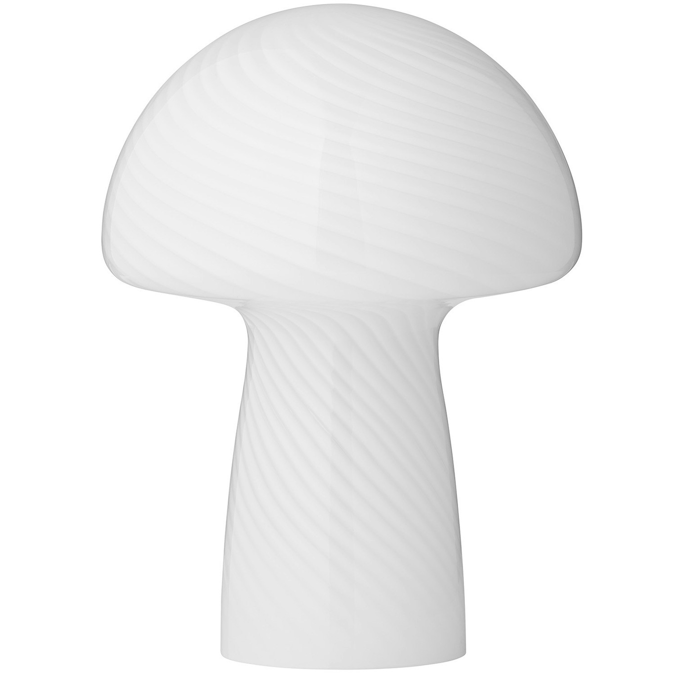 Mushroom Pöytävalaisin XL 32 cm, Valkoinen