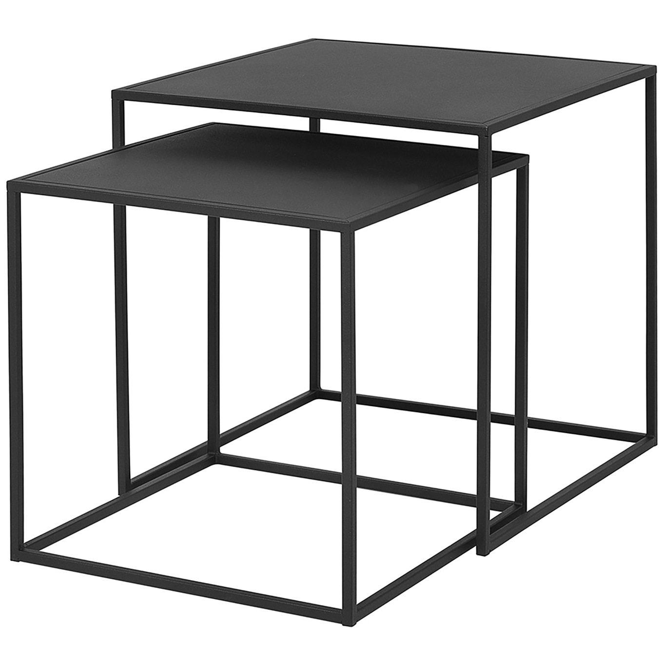 Fera Pöytä 2-pakkaus, Musta