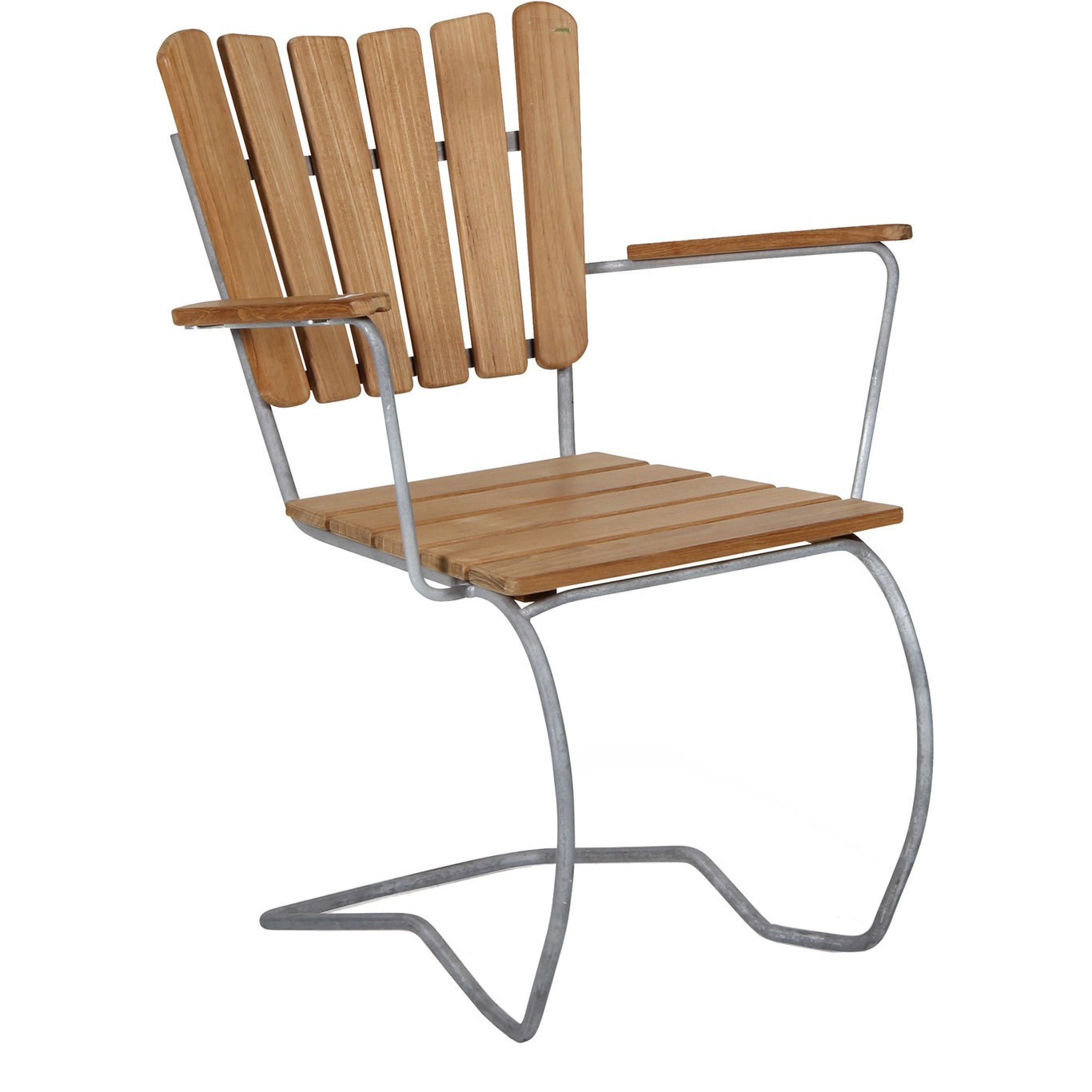 56:An Chair, Galvanized/Teak