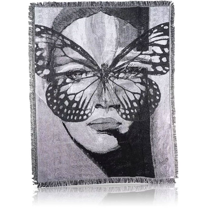 Secret Butterfly Viltti, 130x160 cm