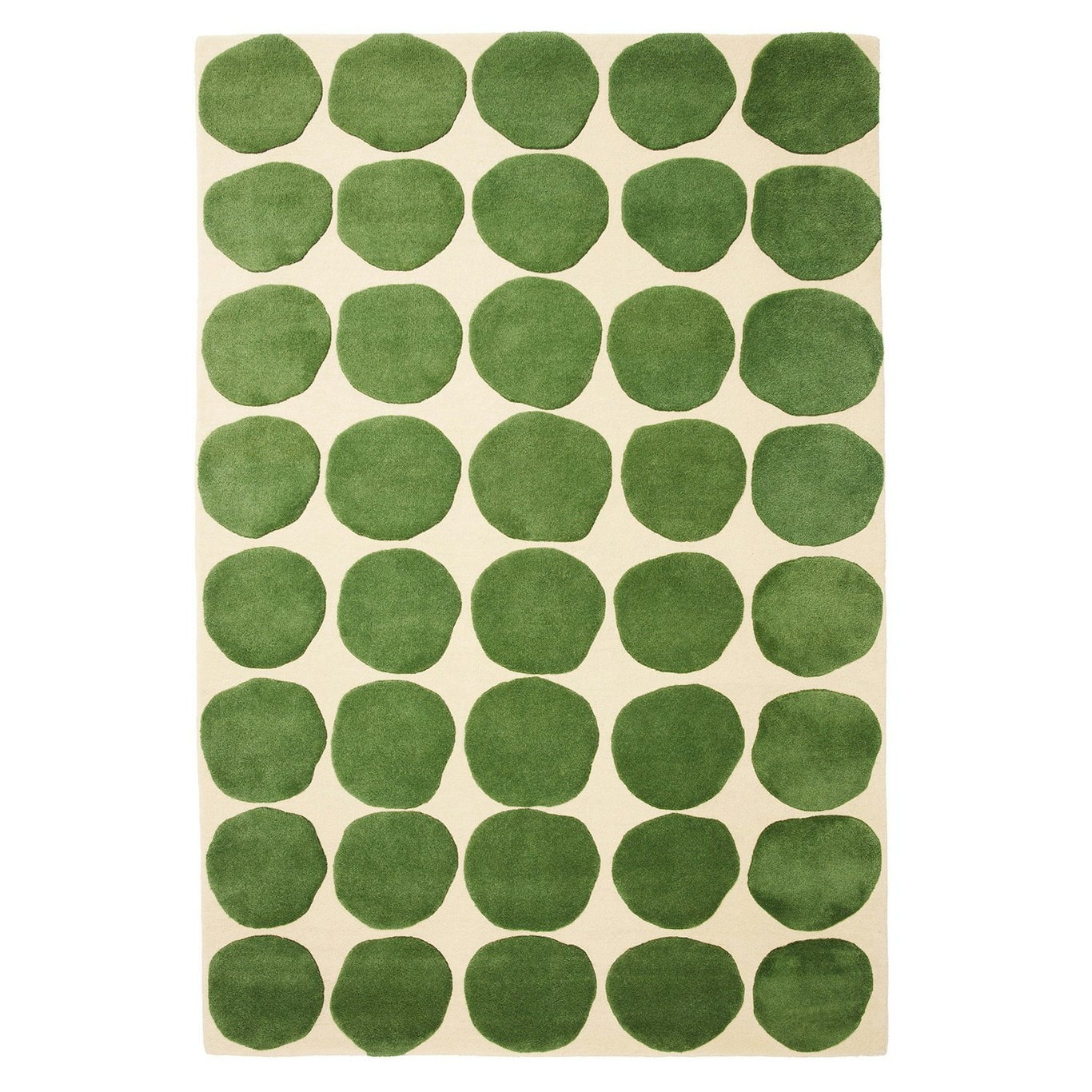 Dots 2 Level Matto Light Khaki / Cactus Green, 230x320_cm cm