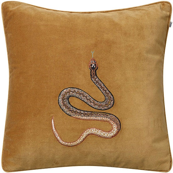 Kobra Tyynynpäällinen 50x50 cm, Keltainen