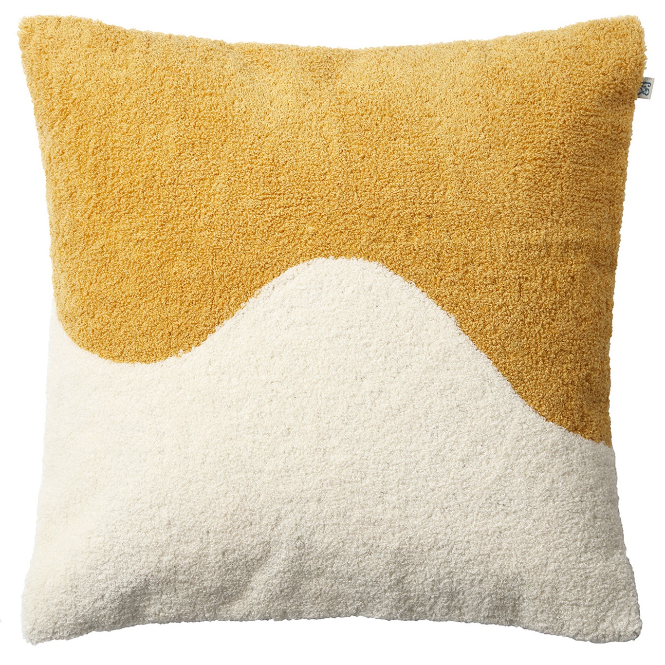 Yogi Tyynynpäällinen Spicy Yellow/Off-White, 50x50 cm