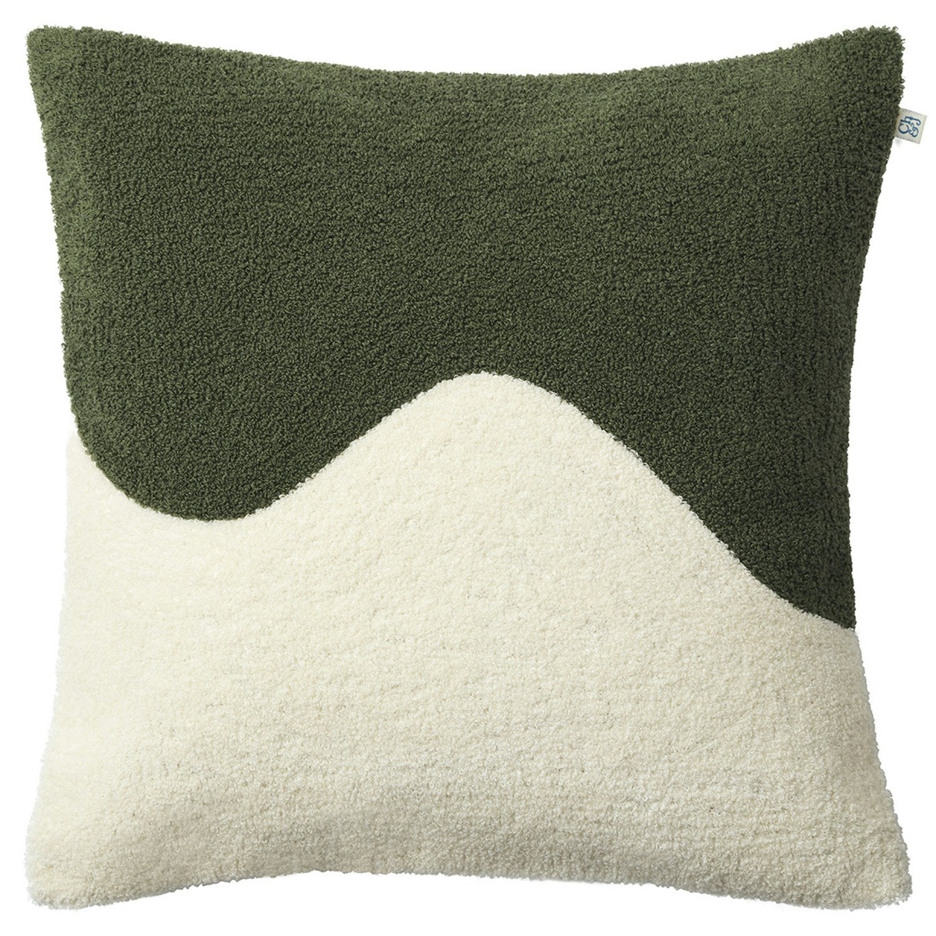 Yogi Tyynynpäällinen Cactus Green/Off-White, 50x50 cm