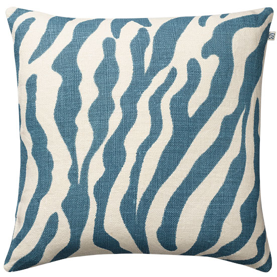Zebra Tyynynpäällinen 50x50 cm, Taivaan sininen