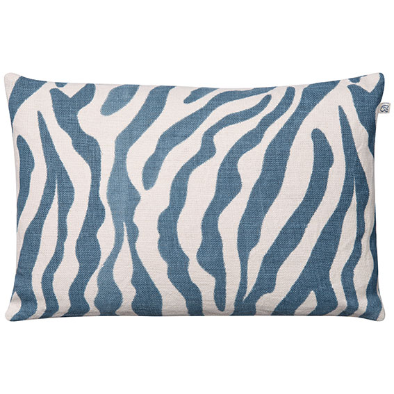 Zebra Tyynynpäällinen 40x60 cm, Taivaan sininen