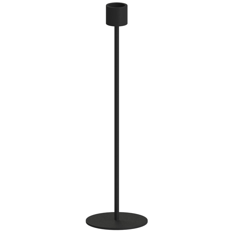 Kynttilänjalka 29 cm, Musta