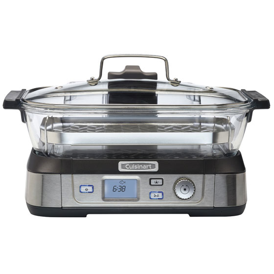 CookFresh Digital Steam Cooker, Steel Grey