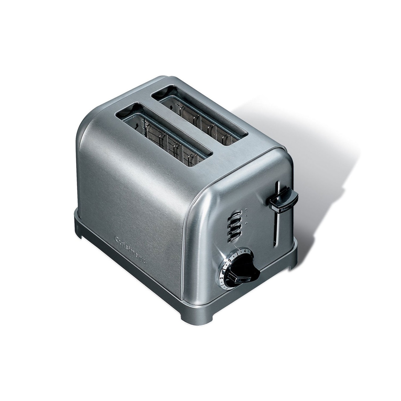 Style Collection Toaster 2 Slices, Steel Grey
