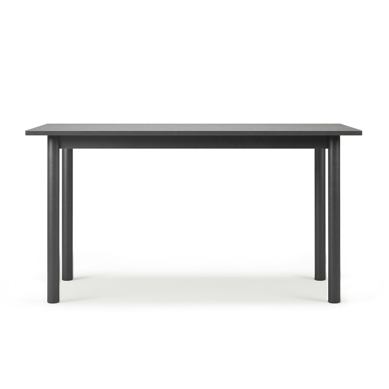 Milo C12 Ruokapöytä 84x140 cm, Musta