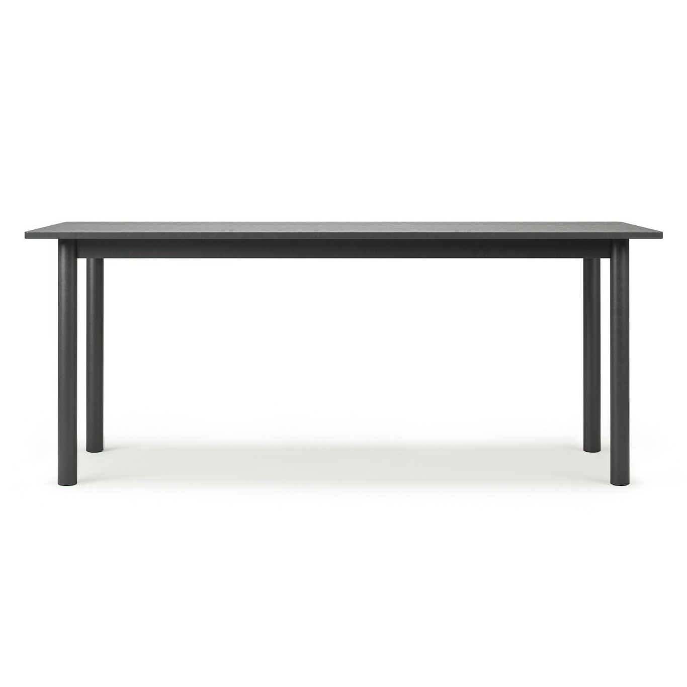 Milo C12 Ruokapöytä 84x180 cm, Musta