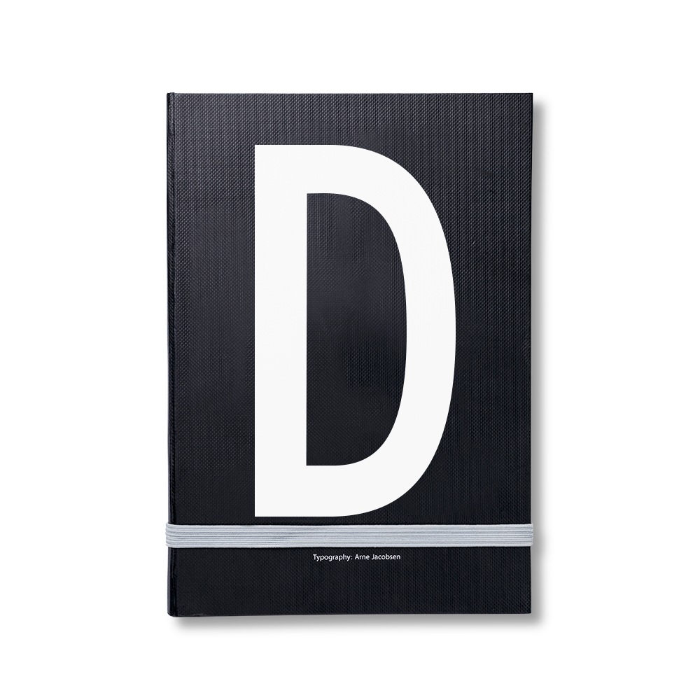 Design Letters Muistiinpanokirja, Kirjain D