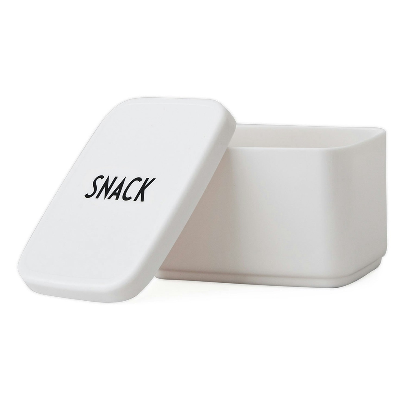 Design Letters Snack Box, Valkoinen