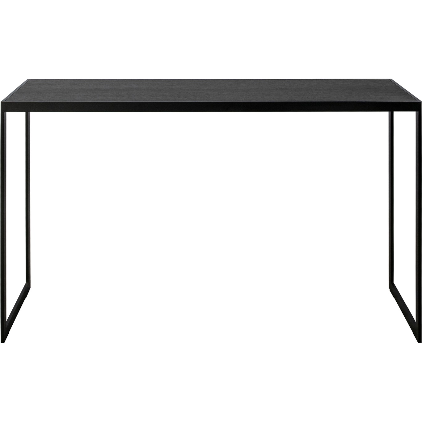 Square Konsolipöytä 122x36x70 cm, Musta/Musta Tammi