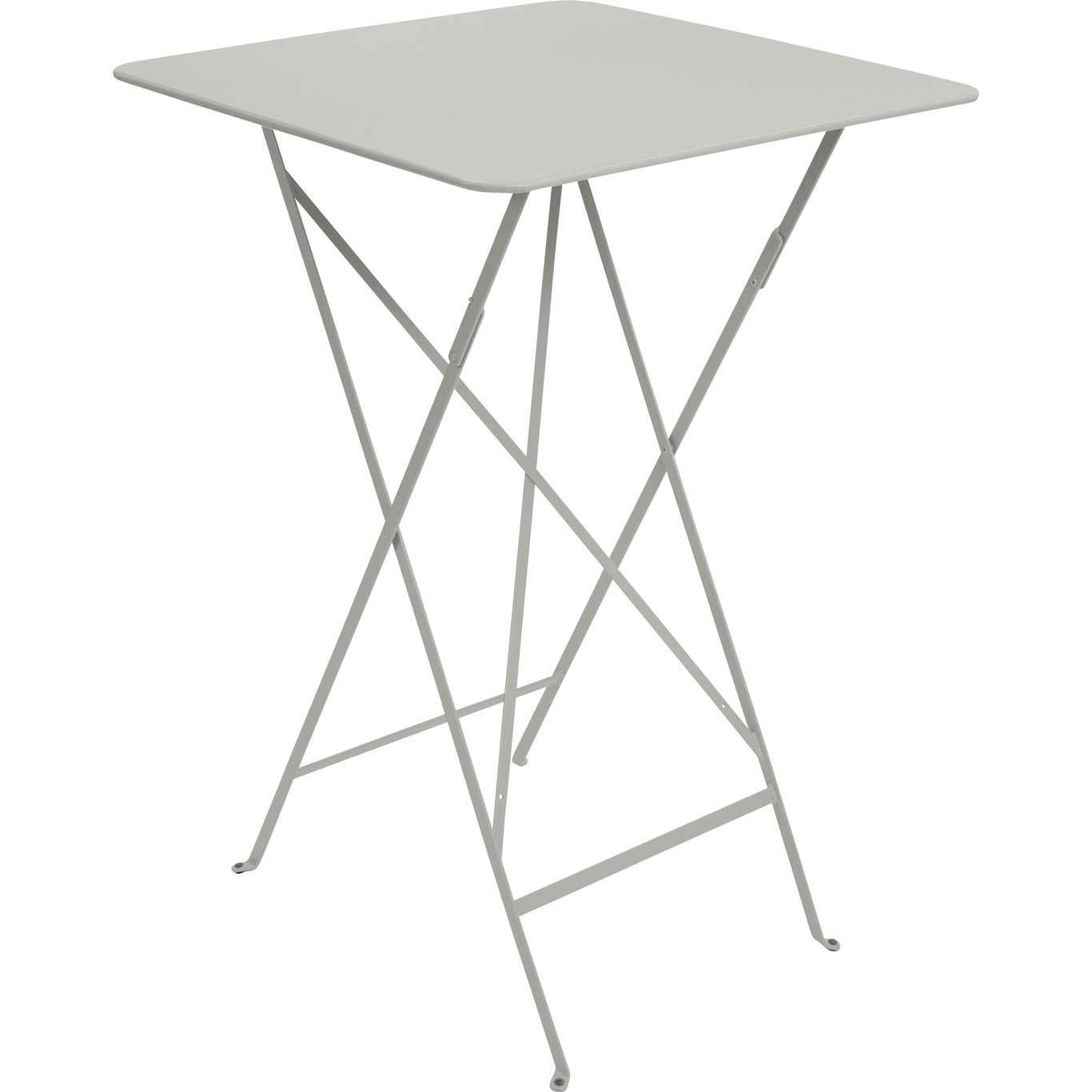 Bistro Table 71x71, Clay Grey