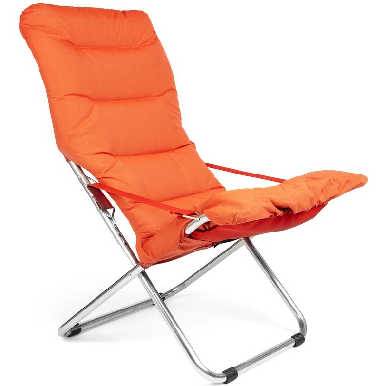 Fiesta Soft Deck Chair, Orange
