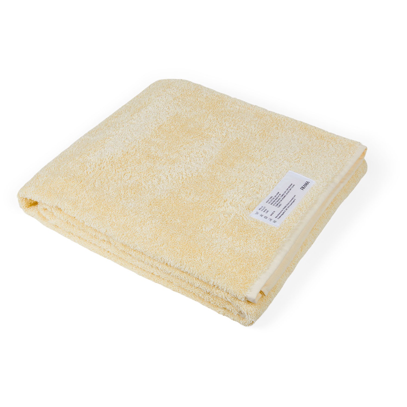 Heavy Towel Kylpylakana 100x150 cm, Pale Yellow