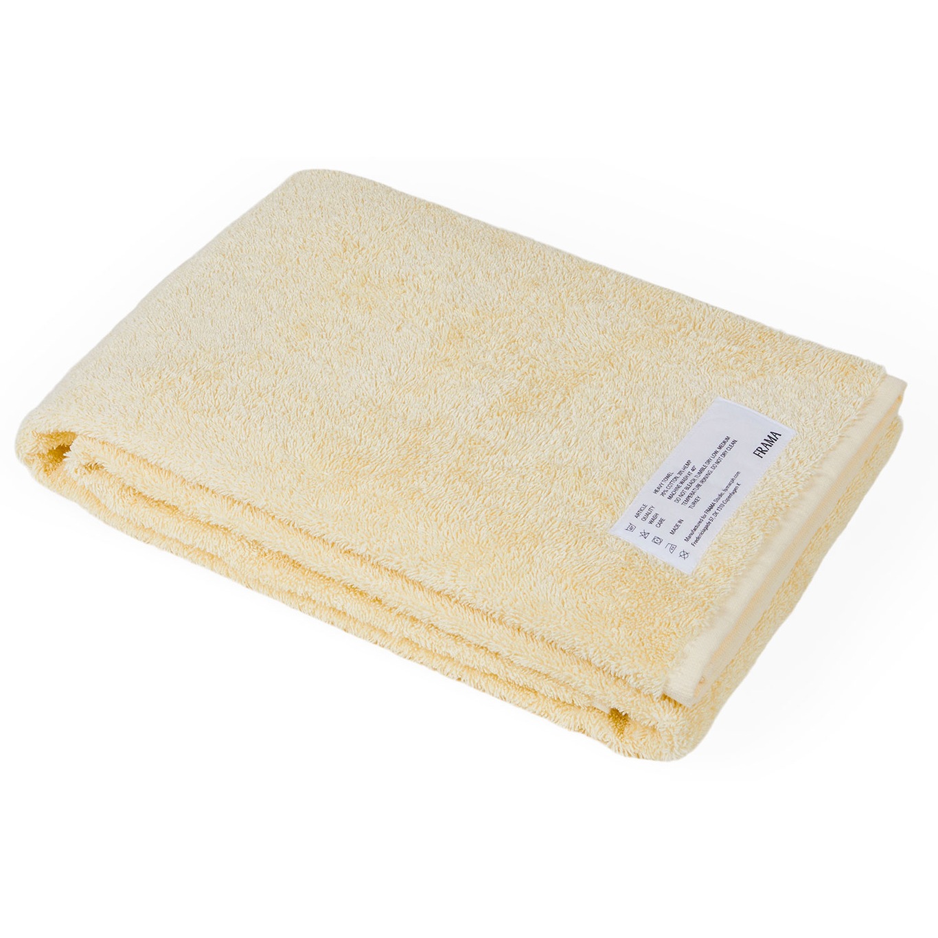 Heavy Towel Kylpypyyhe 70x140 cm, Pale Yellow