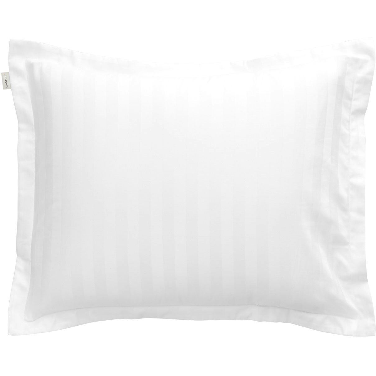 Sateen Stripe Tyynynpäällinen 50x60 cm, Valkoinen