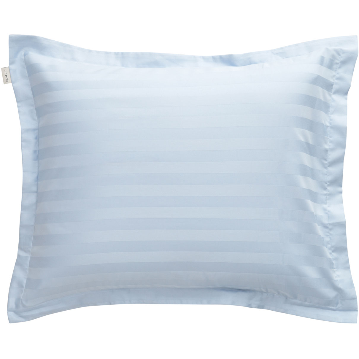 Sateen Stripe Tyynynpäällinen 50x60 cm, Muted Blue