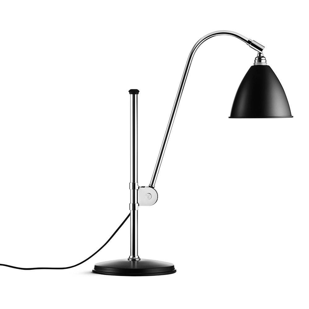 Bestlite BL1 Table Lamp, Chrome/Off-White