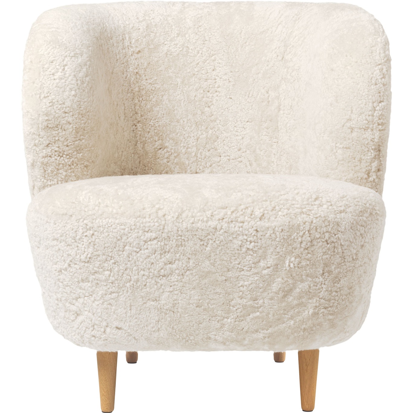Stay Lounge Chair Sheepskin Offwhite/Oak