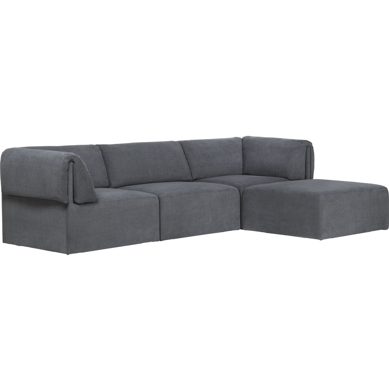 Wonder Sofa 3-S Chaise Lounge, Hot Madison 1294/096 FC