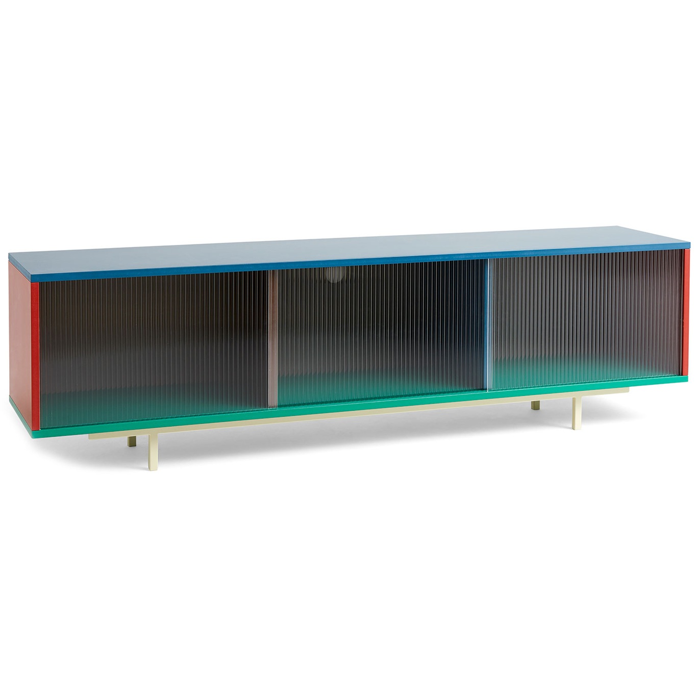Colour Cabinet Senkki Lasiovi, 180 cm / Multi
