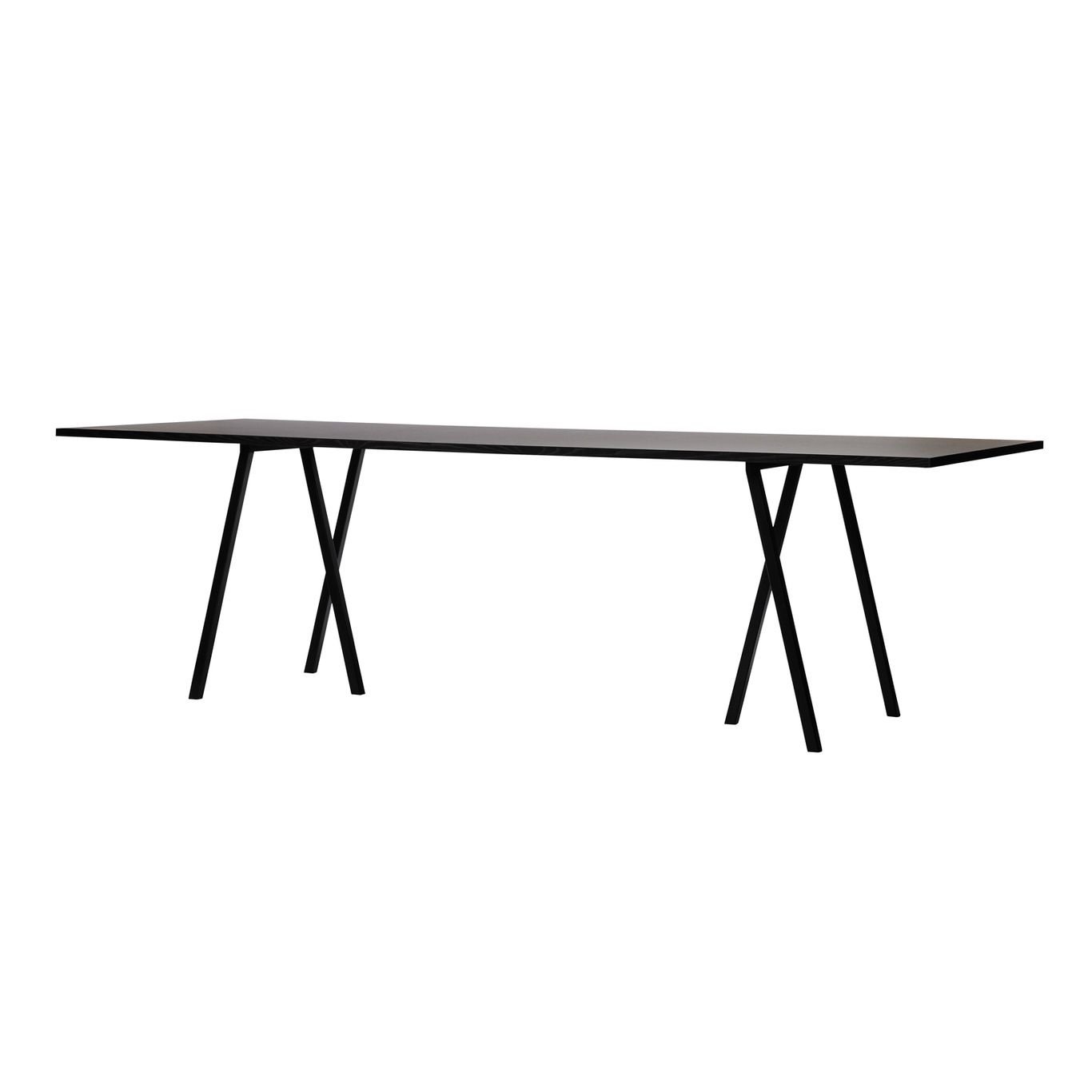 Loop Stand Table Pöytä 160 cm, Musta