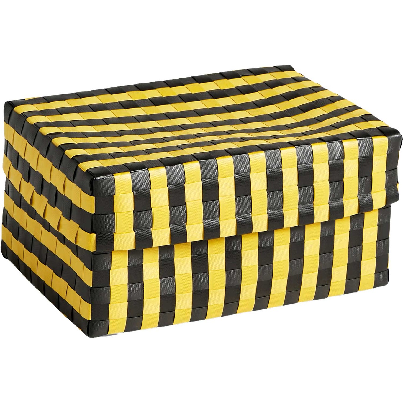 Maxim Stripe Laatikko S, Keltainen/Musta