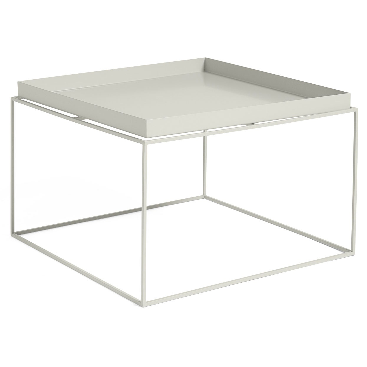 Tarjoilupöytä 60x60 cm, Warm Grey