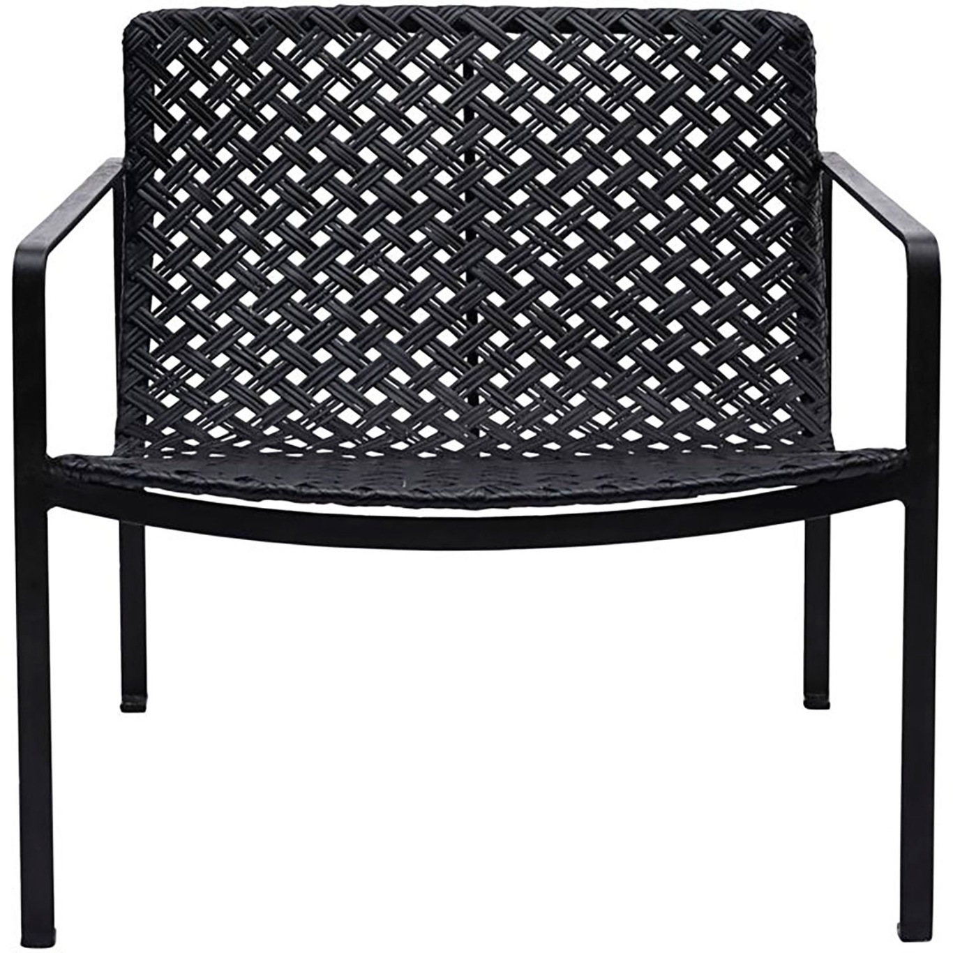 Habra Lounge Chair, Black