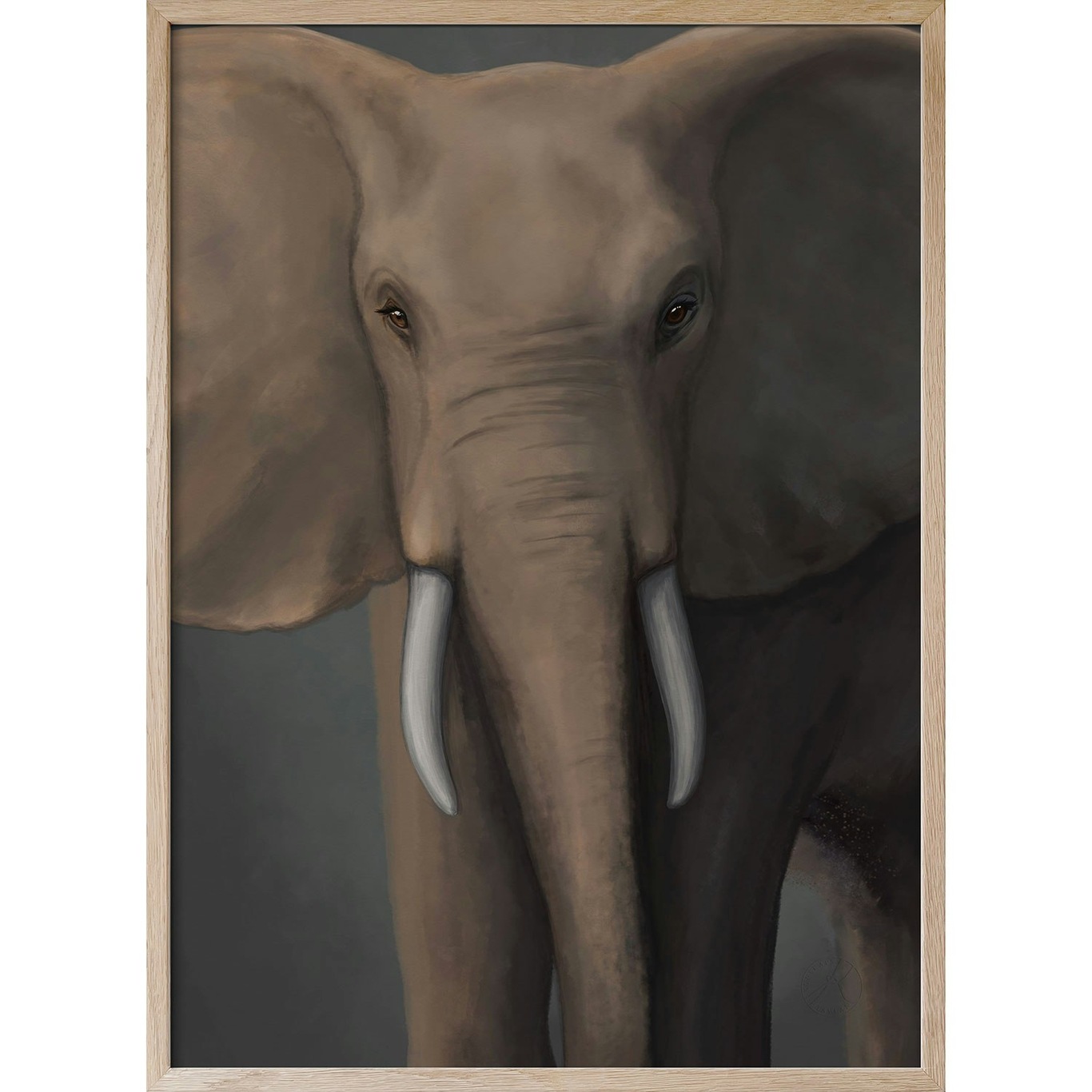 Forest Elephant Juliste, 50x70 cm
