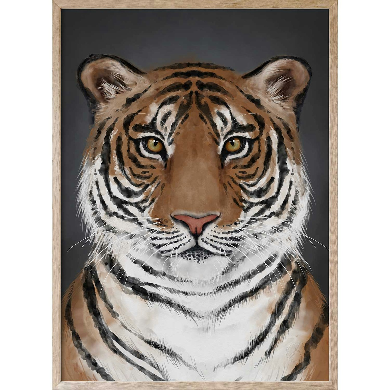 Tiger Juliste, 30x40 cm
