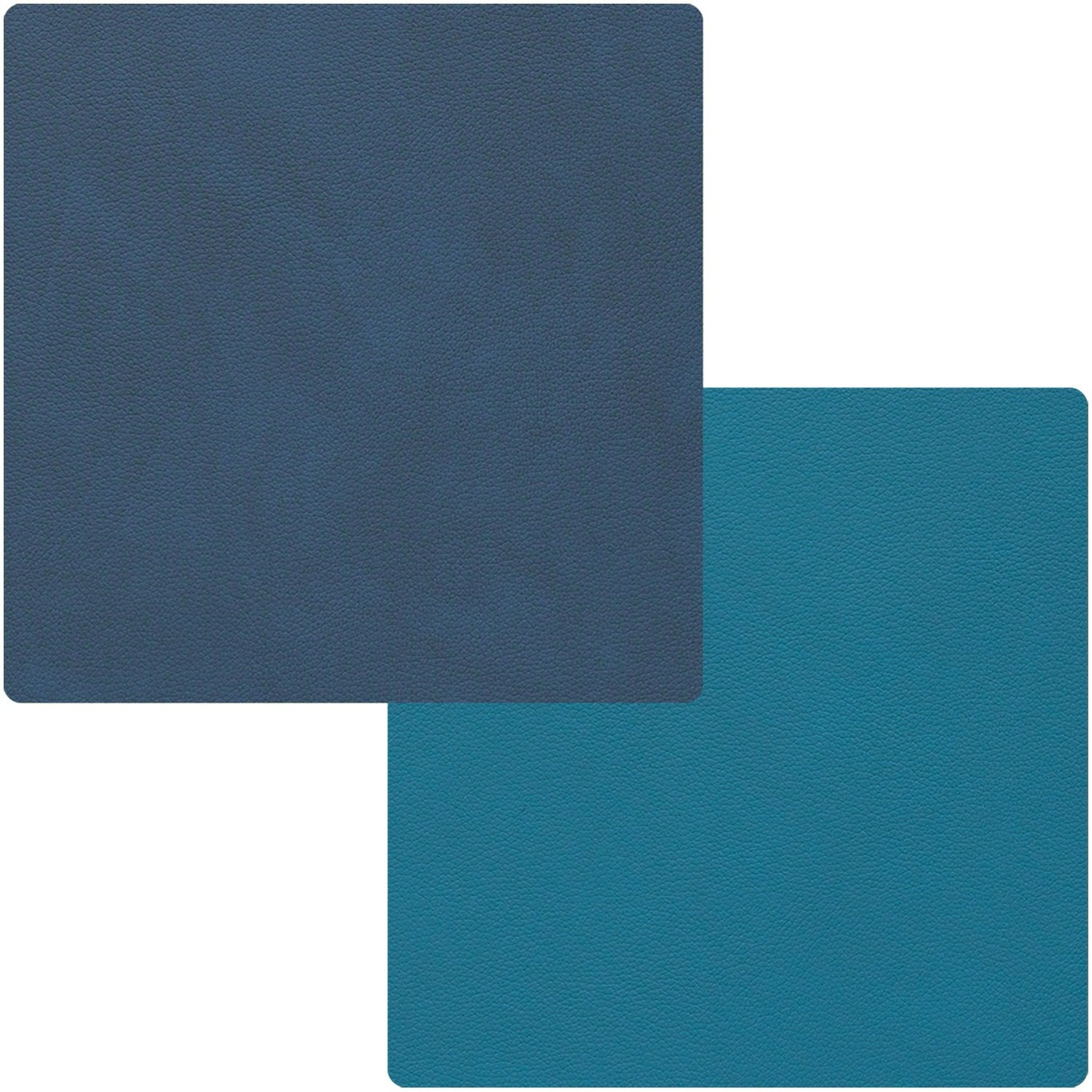 Square Käännettävä Lasinalunen 10x10 cm, Midnight Blue/Petrol