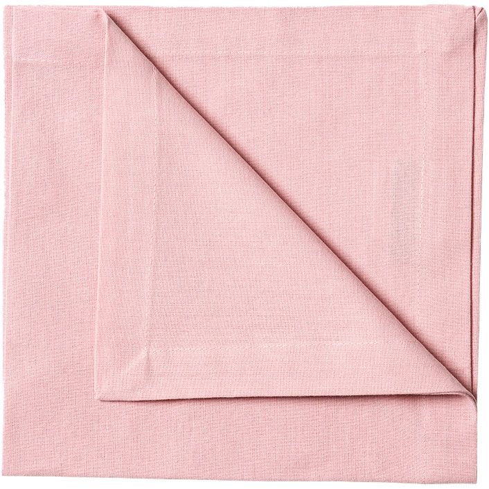 Robert Kangaslautasliina 45x45 cm 4 kpl:n pakkaus, Dusty Pink
