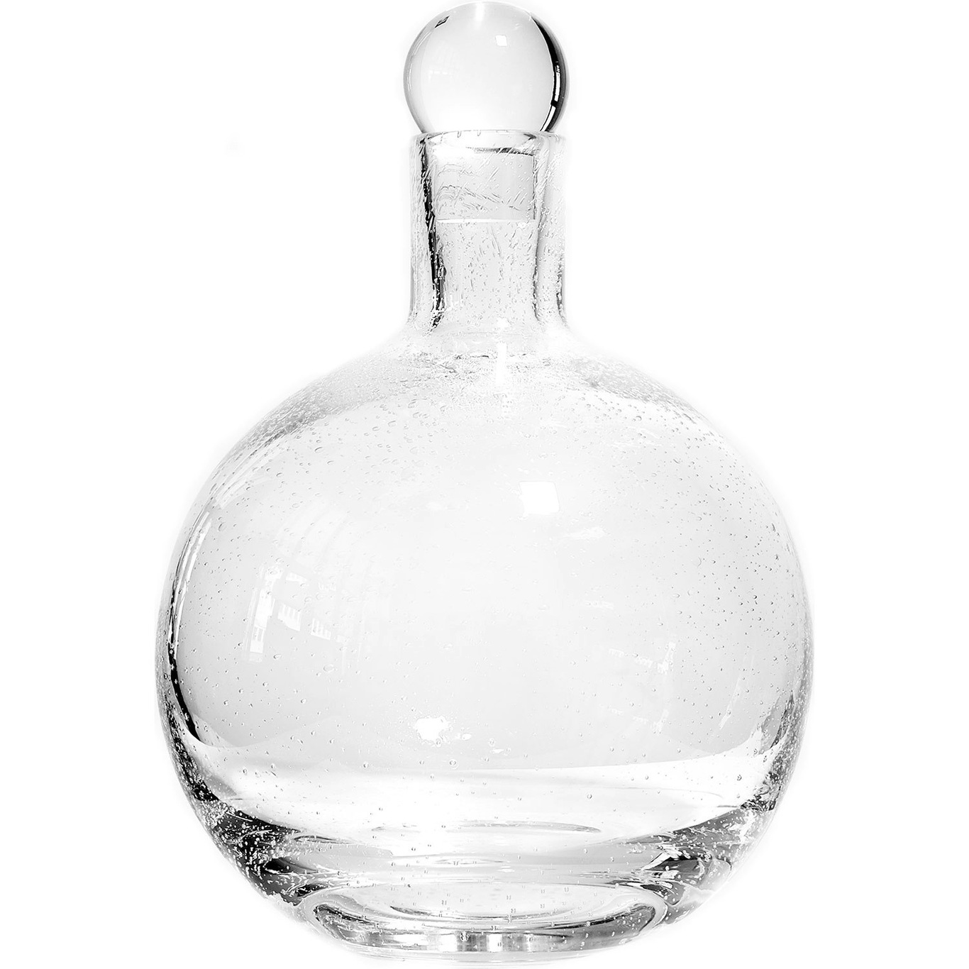 Bubble Glass round Karahvi Ø18 cm