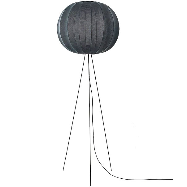 Knit-Wit Lattiavalaisin Korkea Pyöreä 60 cm, Musta