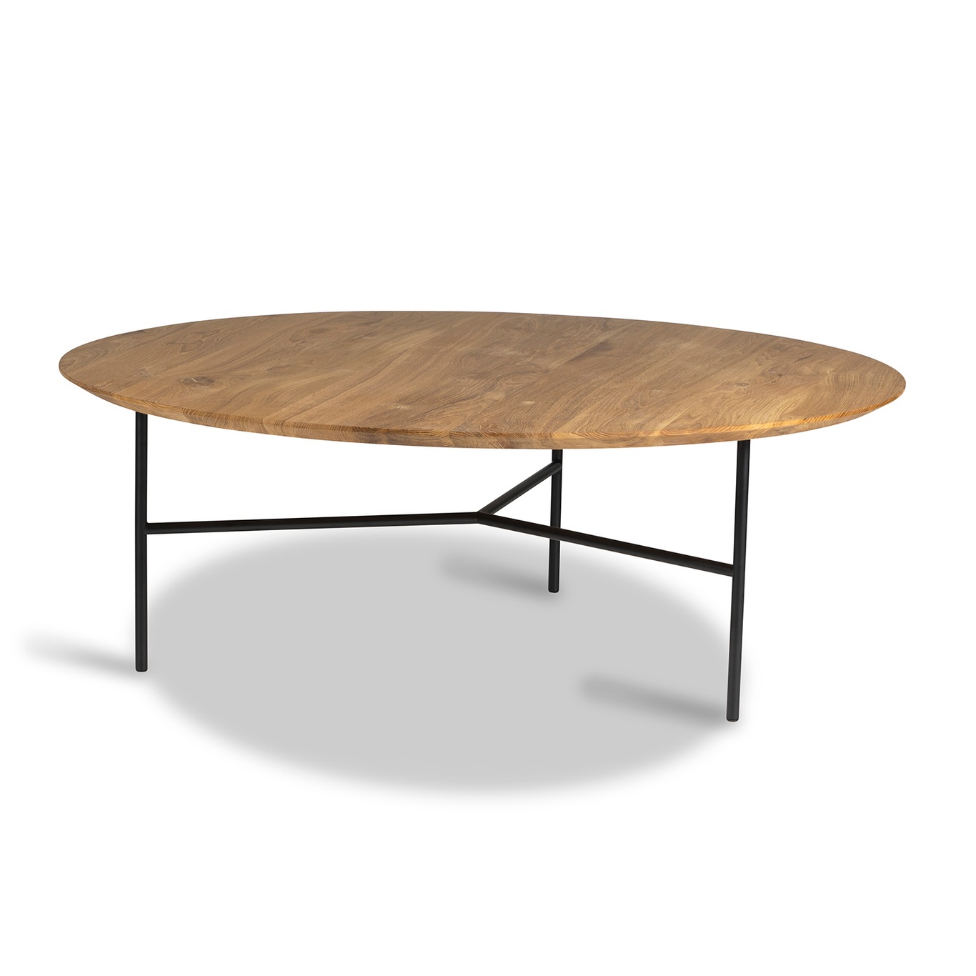 Tribeca Sohvapöytä 110 cm, Öljytty tammi/Musta