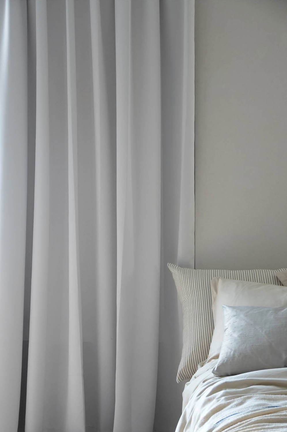 Hotellipimennysverho Kaksinkertainen Leveys 290x270 cm, Pearl White