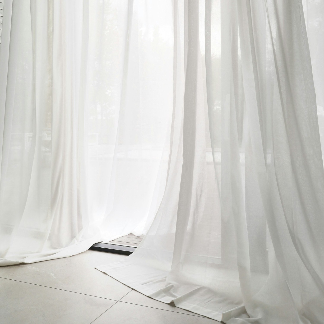 Mimmi Verho Kierrätetty Kangas Kaksinkertainen Leveys, Natural White, 290x290 cm