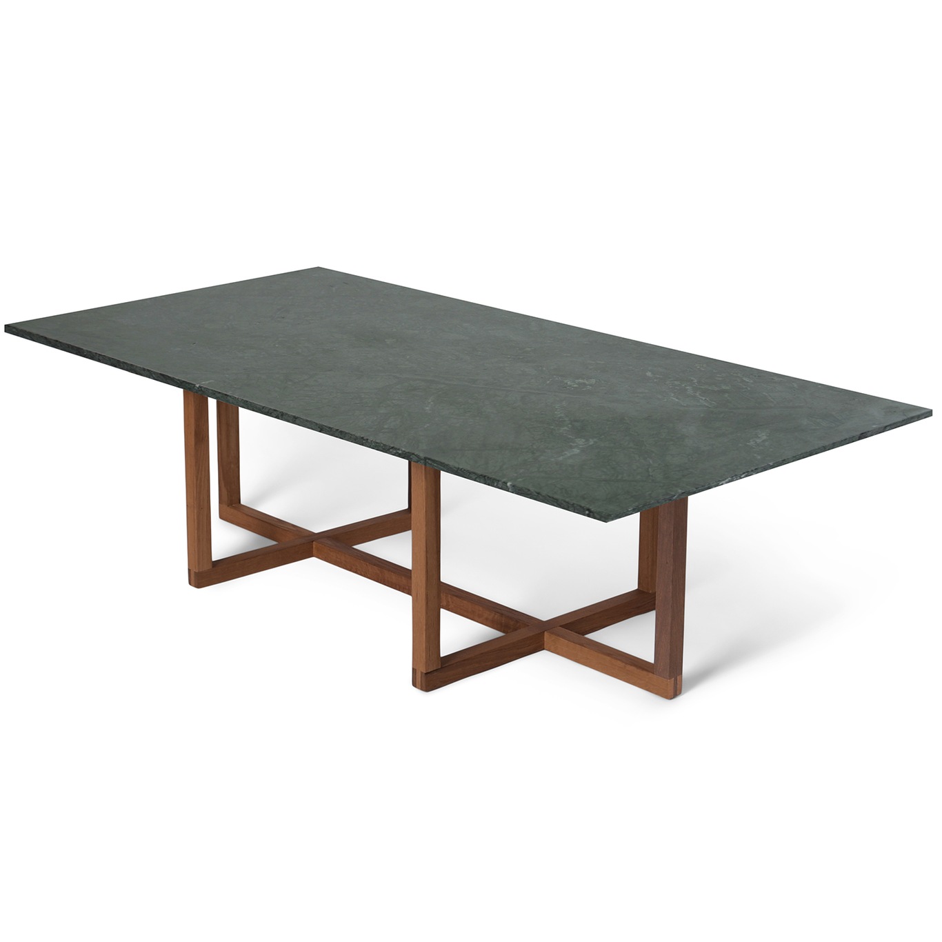 Ninety Sohvapöytä 120x60x40 cm, Savutammenvärinen/Indiomarmorinvihreä