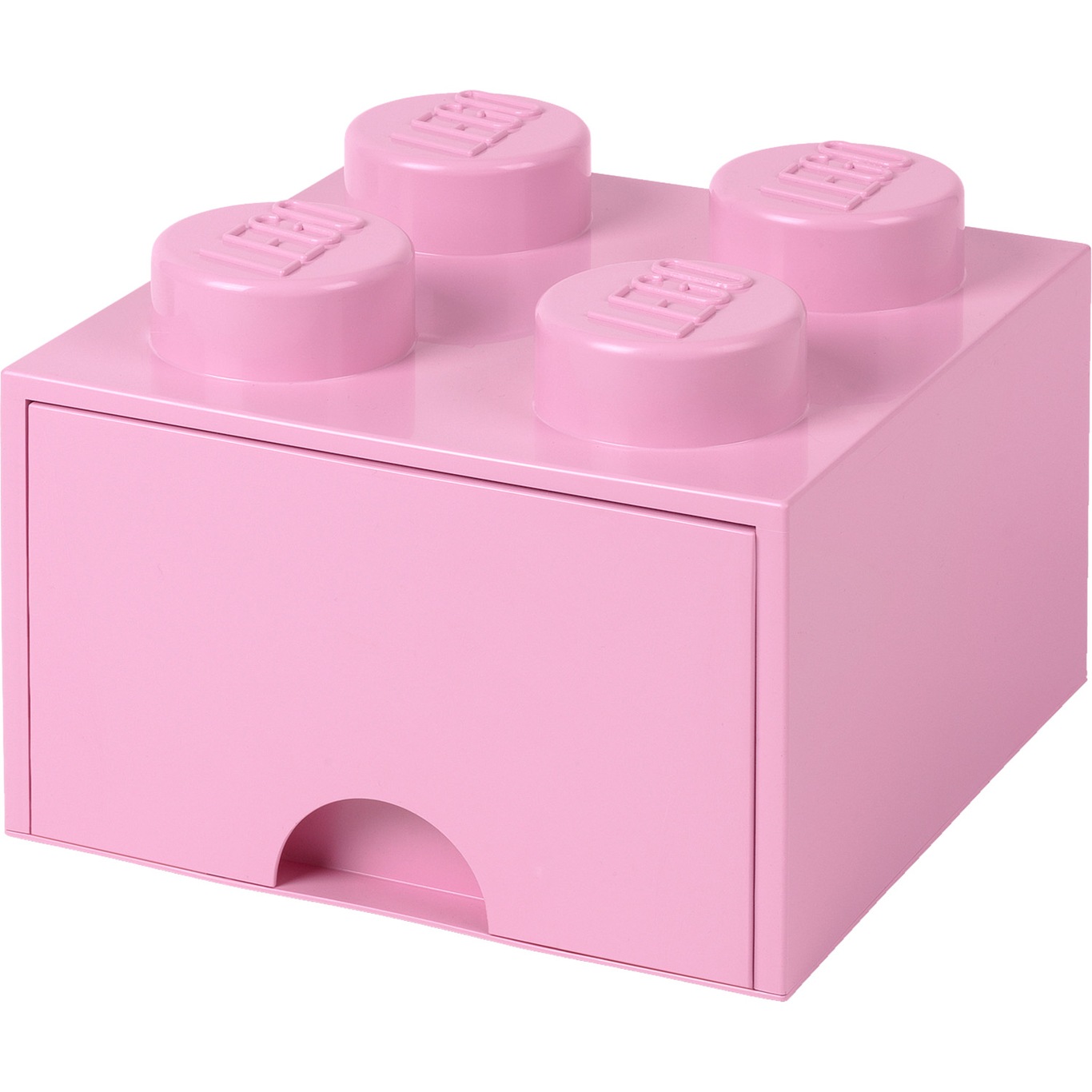 LEGO® Säilytys Laatikolla 4 Nuppia, Vaaleanliila