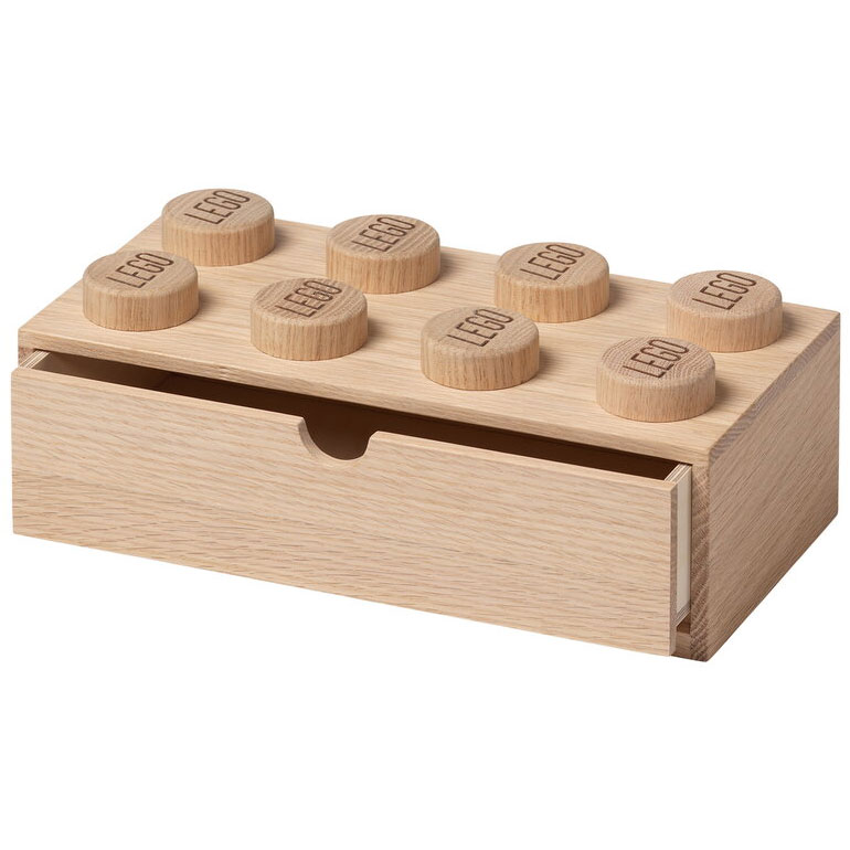 LEGO® Laatikko 8 Nuppia, Saippuoitu Tammi
