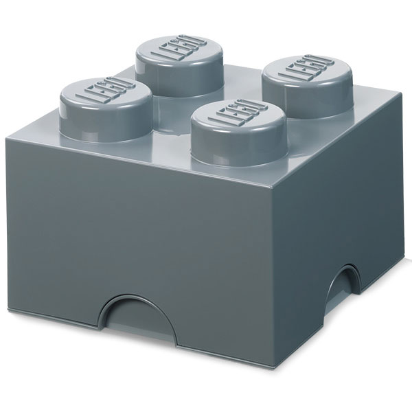 LEGO® Laatikko 8 Nuppia, Dark Stone Grey