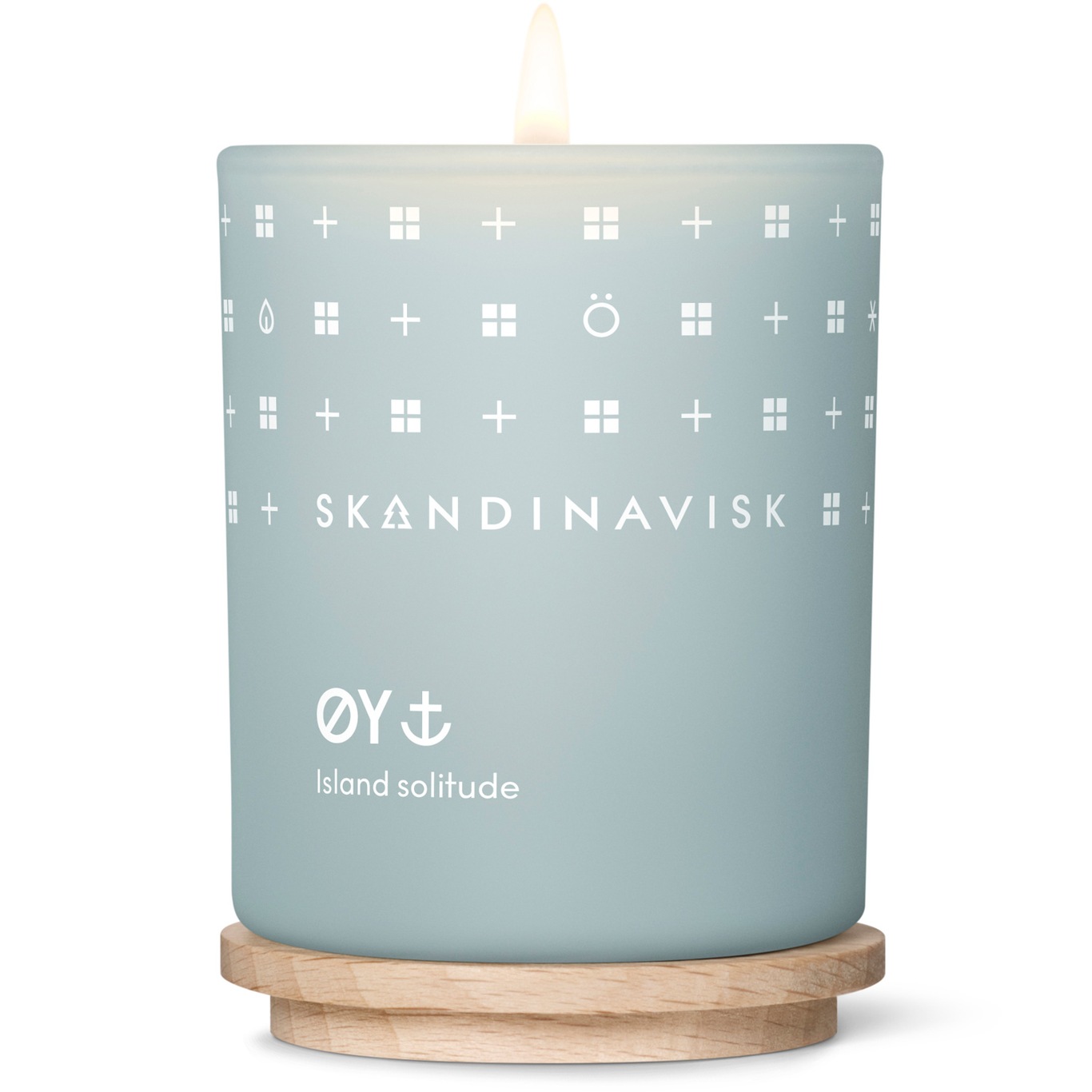 ØY Scented Candle with Lid Tuoksukynttilä Vaaleansininen S